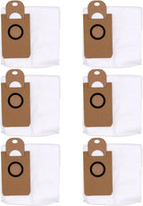 6 Pack Dust Bags for iHome AutoVac Nova Self Empty Robot Vacuum Replacement Accessory Parts