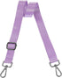 Wide Shoulder Strap, 2.5cm Adjustable Purse Strap Replacement Crossbody Strap for Shoulder Bag Handbag, Light Purple, Black Pull Core Buckle