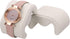 2pcs Watch Case Pillows, M Shaped Watch Display Pillow Velvet Watch Cushion Replacement for Watch Bracelet Display Storage Beige
