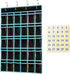 Classroom Pocket Chart Organizer,Cell Phones Calculator Holder for Classroom Storage, Hanging Wall Door Calculator Phone Caddy for Classroom. (30 Pockets-Black)