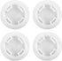 Bung Cap with 2" Thread Size for 55 Gallon Plastic Drums, 4 Pack Poly Buttress Drum Bung, Fine Thread