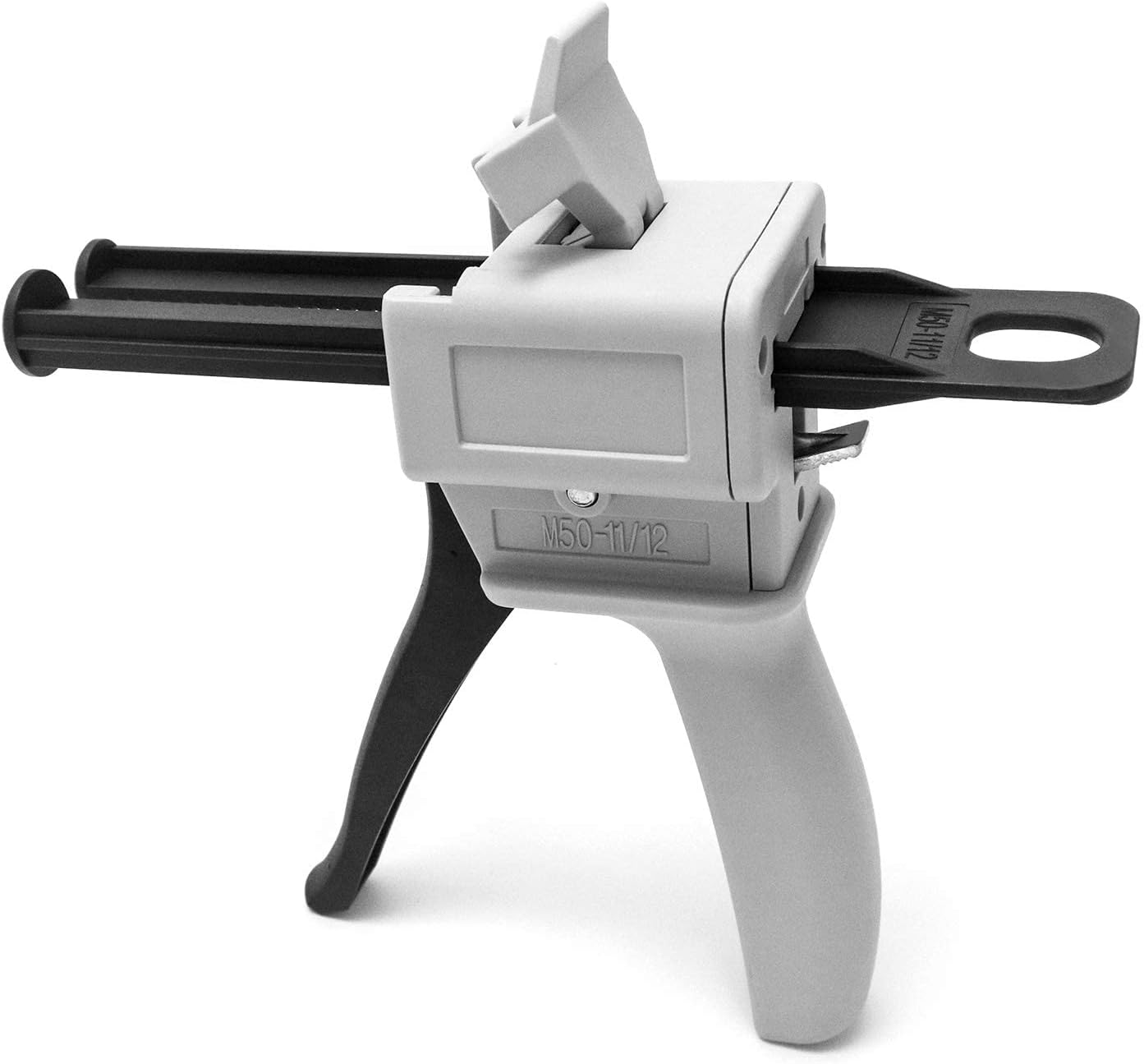 50ml Dual Cartridge Dispensing Gun – Adjustable 1:1 & 1:2 Ratio Manual Applicator for Epoxy, Resin, Sealant