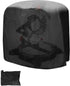 Dustproof Miter Saw Cover, 210D Oxford Cloth with Bottom Drawcord Fits Most Miter Saws, Planers, Machine Tools, Rustproof and Waterproof, Black