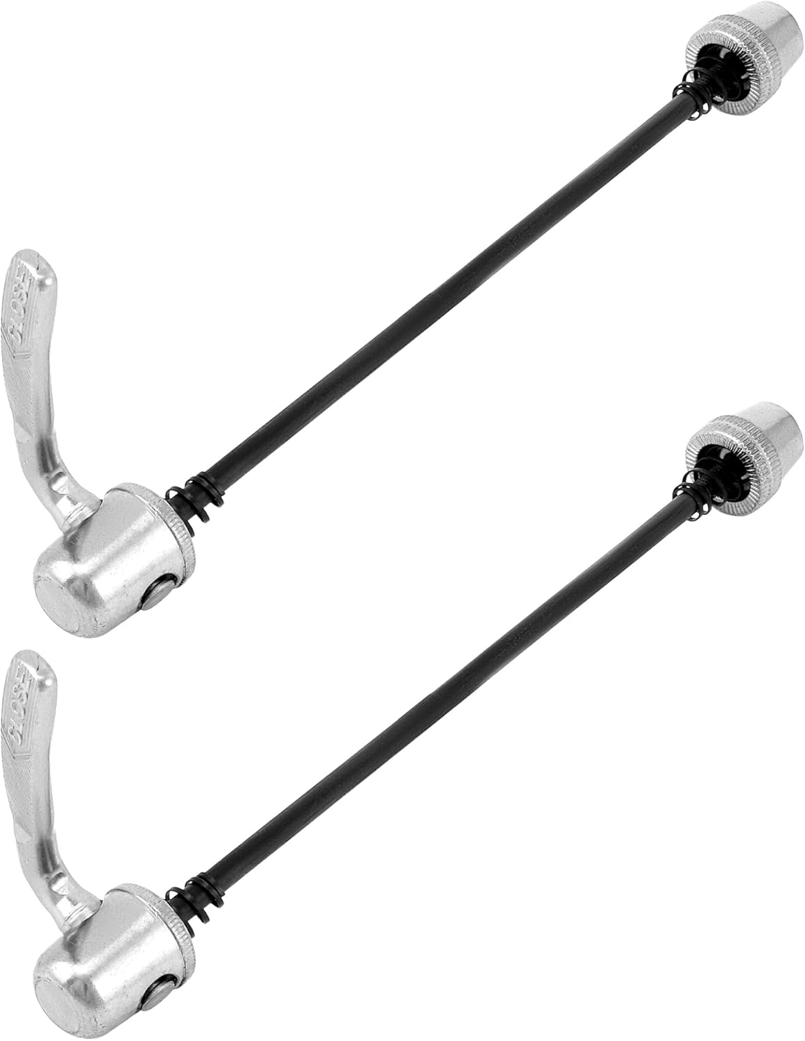 Trainer Skewer Replacement Rear Wheel Skewer for Indoor Bike Trainers, Compatible with Road and MTB Bikes 2 Pcs