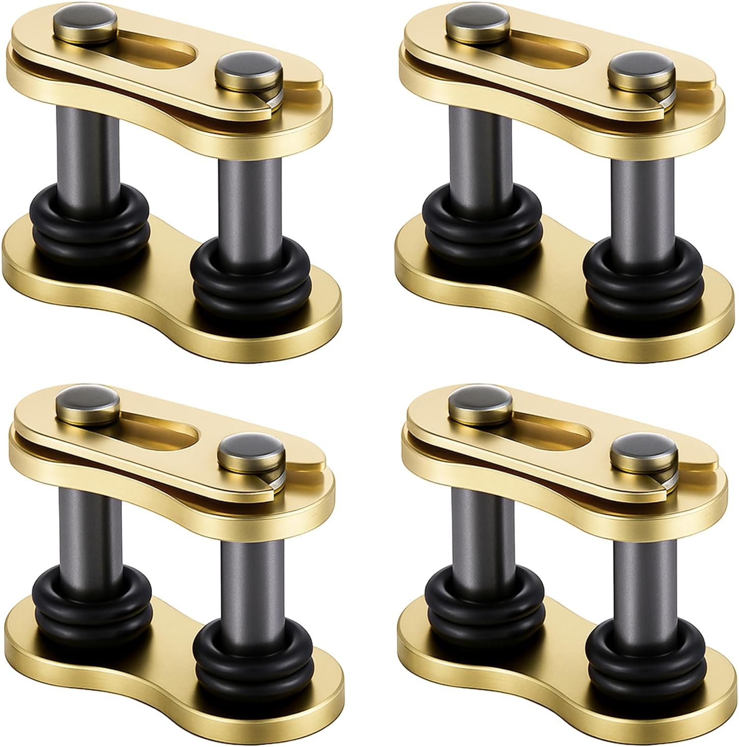 4 Pcs 525 Chain Connecting Master Link with O-Ring Seal 525 Motorcycle Chain Drive Chains for Motorcycle ATV Quad Dirt Bike