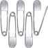 5 Inch Large Safety Pins for Clothes Big Heavy Giant Safety Pin for Fashion, Sewing, Quilting, Blankets, Upholstery, Laundry and Craft (13cm, 5pcs)