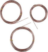 Plant Training Wire 98 Feet Copper Bonsai Tree Aluminium Plant Wire for Training Indoor and Outdoor (Copper, 2mm, 30m)