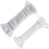 Self Watering Capillary Wick Cord (30 feet 1/6 inch+50 feet 1/4 inch) Vacation Plant Sitter DIY Self-Watering Planter Pot Automatic Wicking Hydroponic System Potted Auto Seedling Waterer Rope