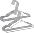 20 Pack Silver Stainless Steel Kids Hangers, Space-Saving Non-Slip, Perfect for Baby, Toddler & Kids&