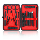 Manicure Set-Stainless Steel Nail Care Set-Professional Ingrown Toenail Clipper Grooming Tool-Pedicure Kit & Toe Nail Cutter-Thick Nail Scissors Toiletries with Cuticle Trimmer