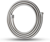 Shower Hose, 120 in Kink Free Stainless Steel Extra Long Shower Hose Replacement, Flexible Handheld Shower Head Hose Extension for Pet Bathing Cleaning, Nickel Gray