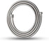 Shower Hose, 120 in Kink Free Stainless Steel Extra Long Shower Hose Replacement, Flexible Handheld Shower Head Hose Extension for Pet Bathing Cleaning, Nickel Gray