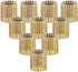 100pcs Napkin Rings, Gold Napkin Rings Buckles for Table Decorations, Wedding, Dinner, Party, DIY Decoration