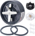 8 Pieces Blender Replacement Parts Extractor Blade for NutriBullet 600w 900w including Gasket Shock Pad and Gear