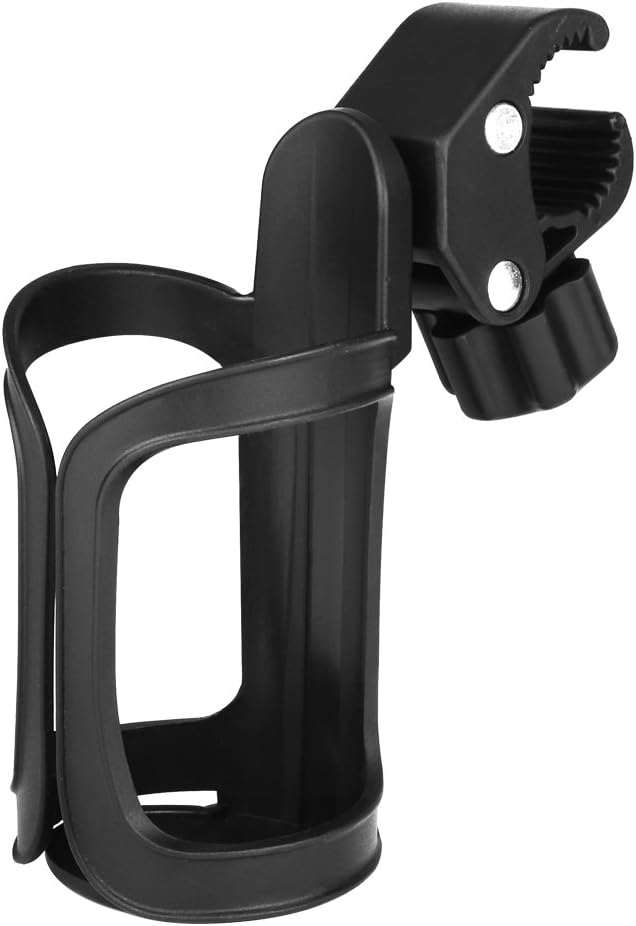 Bike Cup Holder, Bike Water Bottle Holders, Universal 360 Degrees Rotation Cup Holder for Bicycle, Stroller, Scooter, Walker, Wheelchair, Bike Bottle Holders for Kids Adults, 1 Pack