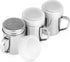 3 Pack Powdered Sugar Shaker Duster, Cinnamon Shaker Flour Sifter, Fine Mesh Stainless Steel Dredge for Baking Soda Flour Cinnamon Cocoa