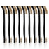 Scratch Brush Set for Gun Cleaning, Double-Ended Wire Bristle Brushes 9 Packs, All Purpose Gun Cleaner Kit, Handy Brass Scrub for Cleaning Welding Slag/Paint/Rust/Dirt