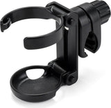 Stroller Cup Holder, Foldable Universal Cup Holder, 360 ° Rotatable Bottle Holder for Stroller, Bike, Wheelchair, Walker, Scooter ﻿