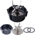 Oster Blender Replacement Parts Kit - 6-Fin Ice-Crushing Blade, Jar Base Cap, and Two Rubber O-Ring Gaskets (4-Piece Accessory Refresh Set)