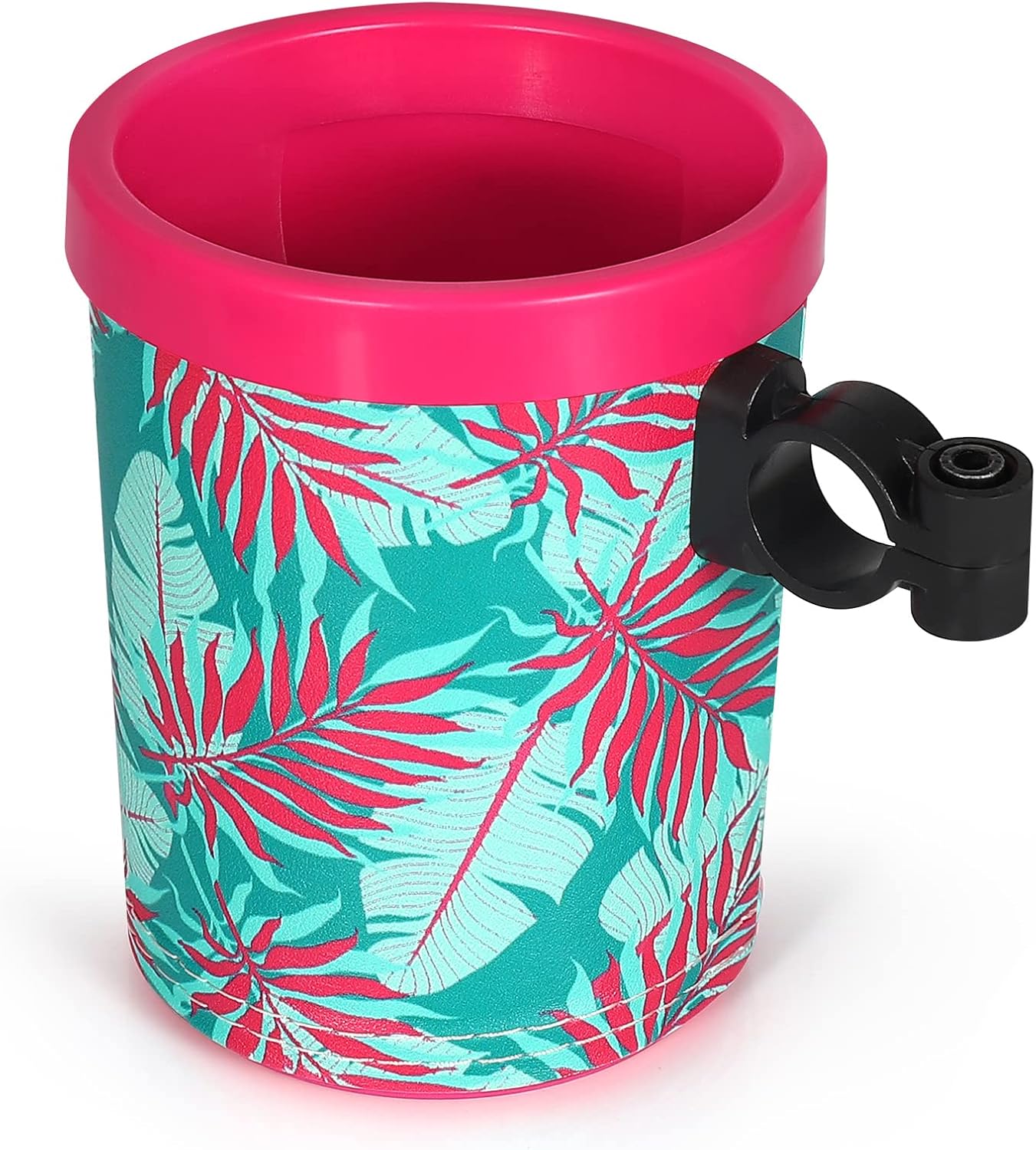 Bike Cup Holder, Bike Water Bottle Holders, Universal Bar Drink Cup Can Holder for Bicycles, Motorcycles, Scooters, Black