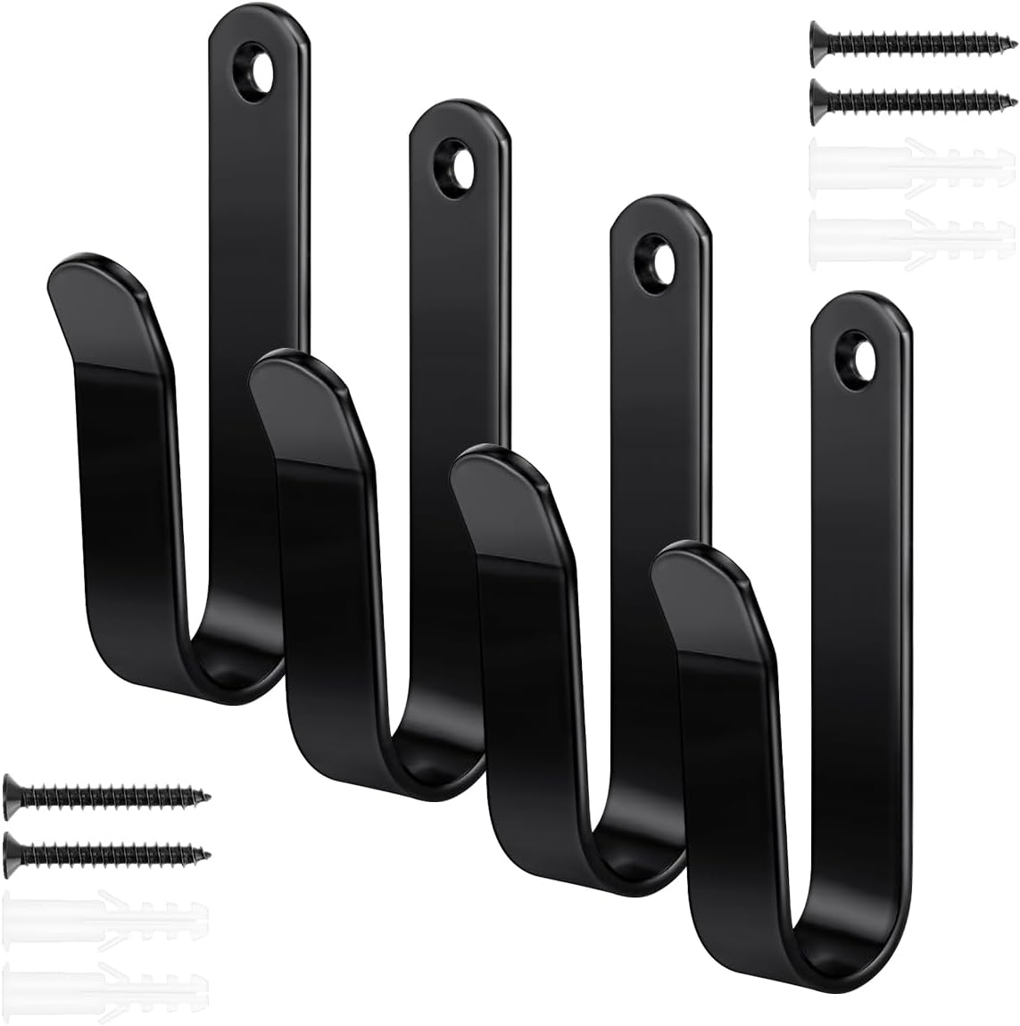 Snowboard Wall Mount Clips, Horizontal Snowboard Rack Display Stand, Snowboard Wall Mount Clips for Surfboards Skateboards Skis Home Garage