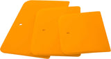 4, 5, & 6 Inch Plastic Body Filler Spreader Tools for Automotive Body Fillers, Putties, Glazes, Epoxy Resin, Caulk, Glues - Plastic Spreader Tool Variety Pack
