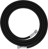 Premium 10 Foot Nylon Braided Airbrush Hose with Standard 1/8" Size Fittings on Both Ends (Hose Color May Vary)