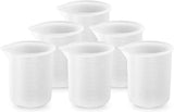 6Pcs 100ml Silicone Measuring Cups DIY Resin Glue Tools Cup for Making Handmade Craft Nonstick Silicone Mixing Cup
