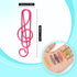 Paper Clips, 60 Pcs Colorful Music Note Paper Clip for Notebooks, Cute Paperclips Bookmarks Planner Clips, School/Office Supplies Accessories, 6 Color Available