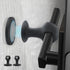 Door Stopper Door Holder 1 Piece Door Buffer Door Stop for Indoor Outdoor Use Brown