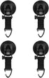 4 Pack Adjustable Strap Hooks for Tarp Tent Secure Attachment Multi Functional