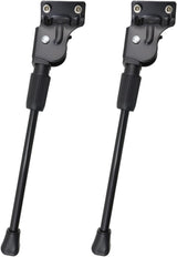 26 Inch Adjustable Aluminium Rear Bike Stands 2 Pack Black