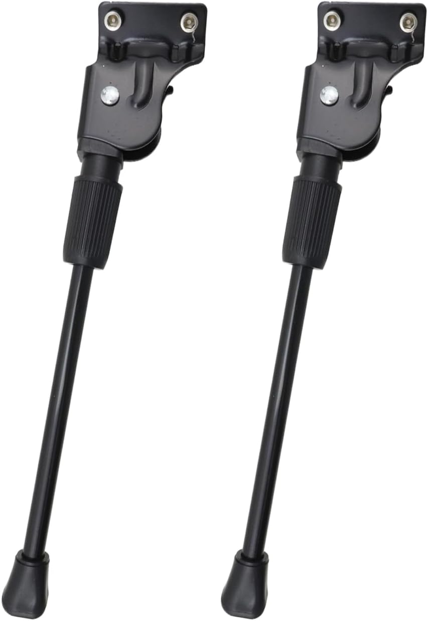 26 Inch Adjustable Aluminium Rear Bike Stands 2 Pack Black