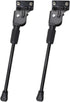 26 Inch Adjustable Aluminium Rear Bike Stands 2 Pack Black