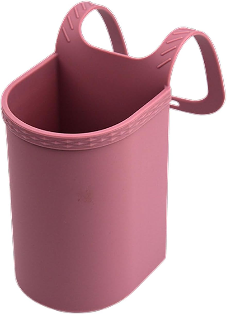 Universal Pink Stroller Silicon Cup Holder Hanging Storage Bag
