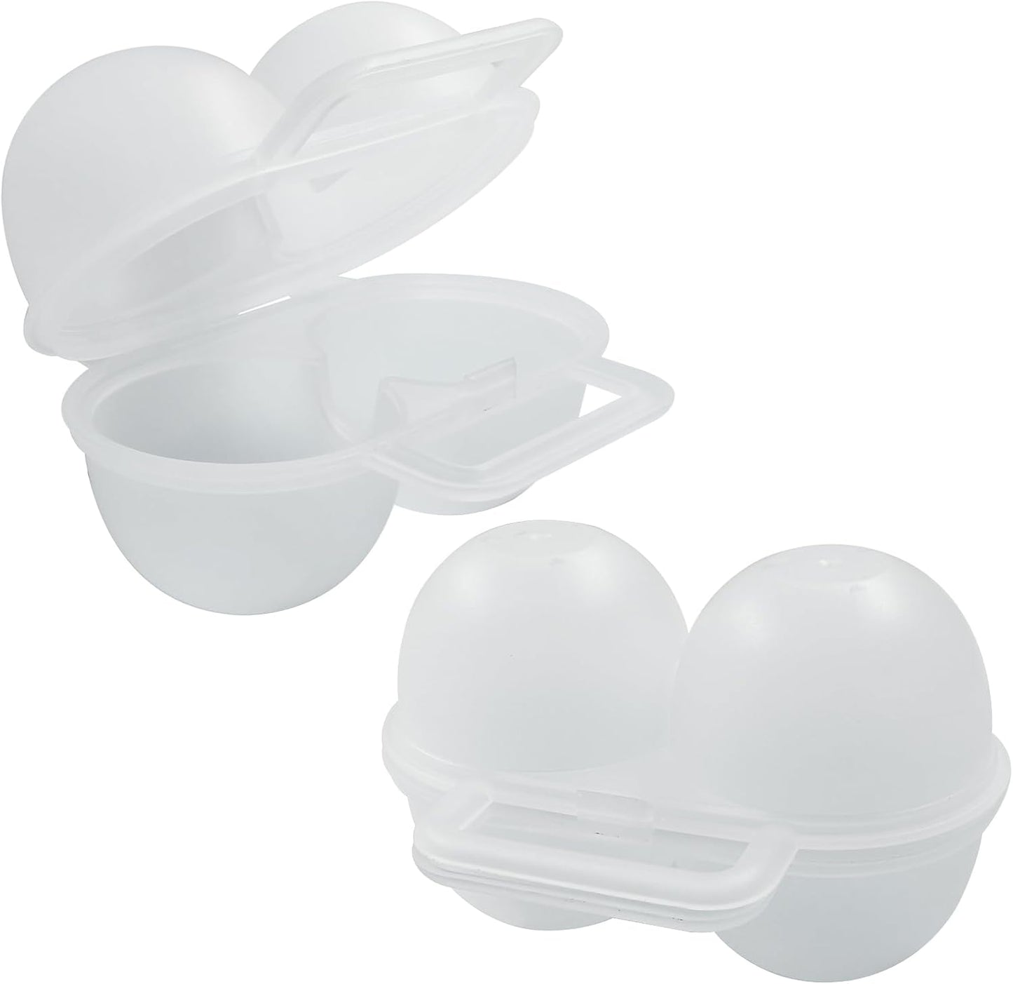 2 Pack 2-Egg Portable Camping Egg Holder for Fridge