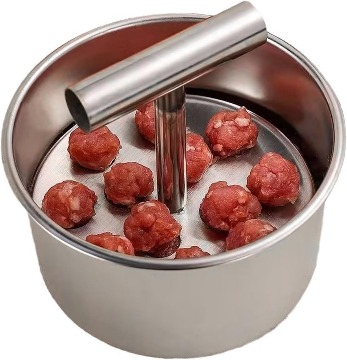 Stainless Steel Meatball Maker Scoop Silver 1 Piece