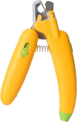 Dog & Cat Nail Clippers with Safety Lock for Small & Large Pets - Yellow - 1 Piece