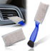 2-in-1 Interior Cleaner Brush for Car Ventilation & Dashboard - Microfiber Dust Cleaning Tool