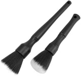 Auto Detailing Brush Set 2 Pack Soft Interior Brush for Dashboard & Vents Scratch-Free