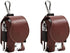 Golf Ball Pouch Set of 2 Belt Clip Holder Perfect Golf Gift for Men
