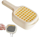2-in-1 Sink Strainer Colander 2-in-1 Sink & Strainer Handy Shake and Drain System for Vegetables Fruit & Salad Large Capacity Yellow