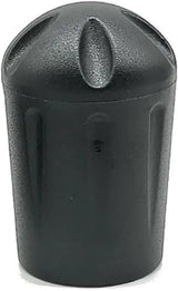 18mm Silicone Chair Leg Caps - 4 Pack Black Floor Protectors Scratch Resistant Furniture Pads