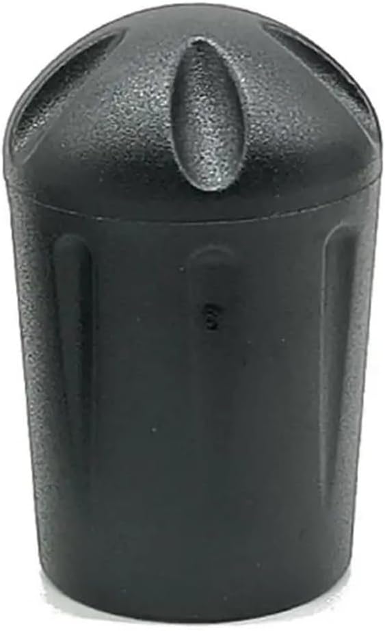 18mm Silicone Chair Leg Caps - 4 Pack Black Floor Protectors Scratch Resistant Furniture Pads