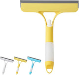 3-in-1 Window Wiper with Spray - Squeegee, Washer & Microfiber Cleaner for Streak-Free Windows, Showers & Cars - Set of 1