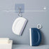 2 Pack Silicone Squeegee with Hanging Hook for Bathroom Mirror and Car Streak-Free Cleaning Tool