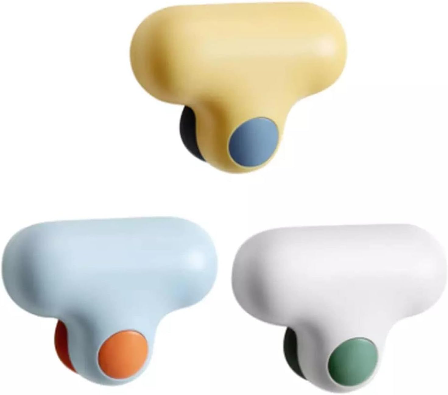3-Pack Mini Shower Squeegee with Suction Cup - Small Window Cleaner for Bathroom & Mirror
