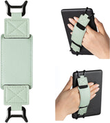 Elastic Green Handband for 6-7.5 inch E-book Tablet - High Stretch E-Reader Accessory