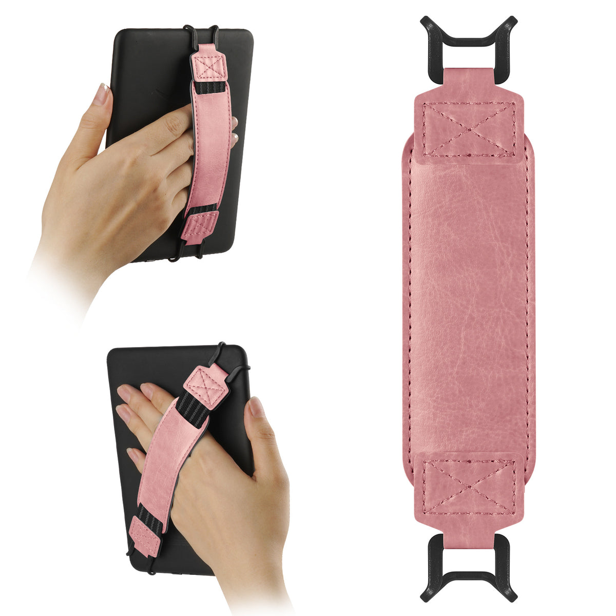 1 Piece Pink High Elasticity Band Compatible with 6-7.5 inch E-book Tablets