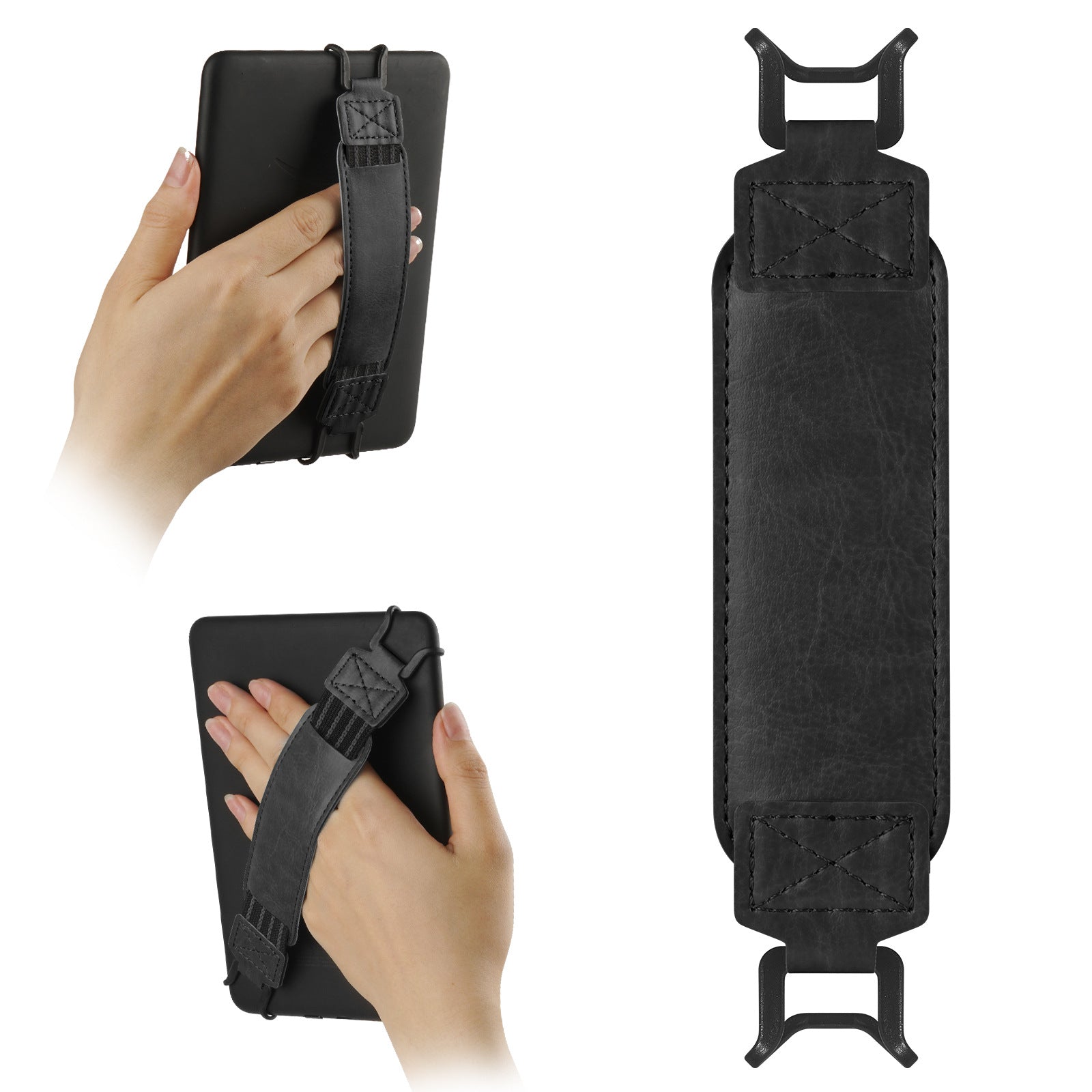 Black High Elasticity Handband for 6-7.5 inch E-book Tablet - Tablet Accessory